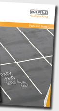 Brochure Klaus Multiparking 'park and smile'
